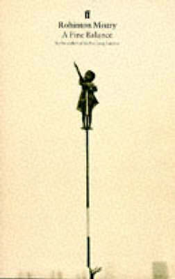 A Fine Balance - Rohinton Mistry. Faber & Faber 1996, 1st Edition New & Signed