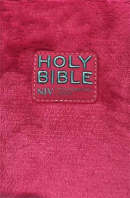 NIV Pocket Fluffy Pink Bible by New International Version (Hardcover, 2020)