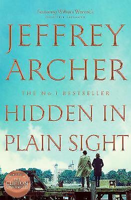 Hidden in Plain Sight by Jeffrey Archer (Hardcover, 2020) Signed 1st edition