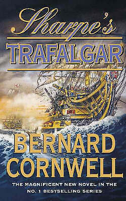 Sharpe's Trafalgar Signed Bernard Cornwell Hardback Book 1st Ed Historical NEW