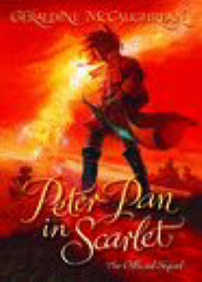 Peter Pan in Scarlet by Geraldine McCaughrean Hardcover, 2006 Signed With Ticket