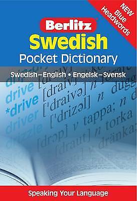 Berlitz: Swedish Pocket Dictionary: Swedish-E... by Berlitz Publishing Paperback