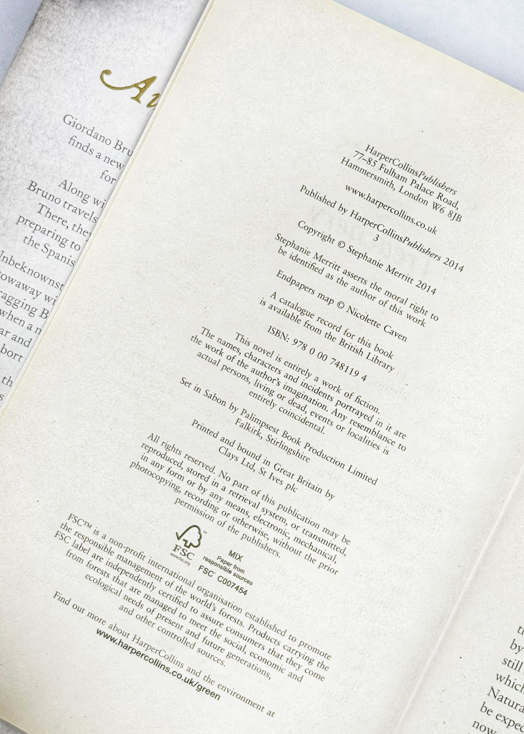 Treachery, S.J. Parris